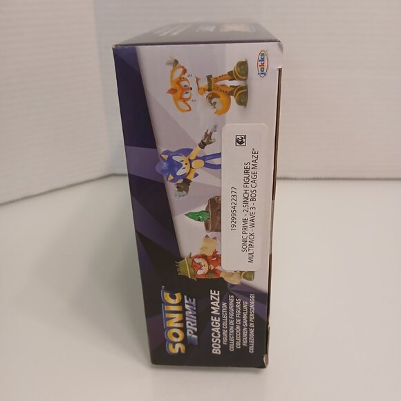 Sonic Prime Netflix Boscage Maze Tails Knuckles 2.5" Figures Jakks Pacific Sega - Picture 7 of 9